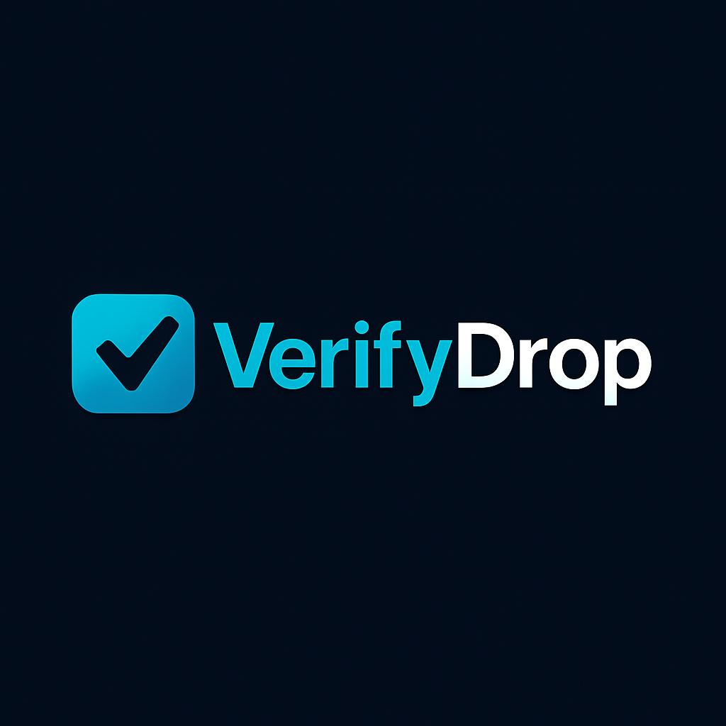 VerifyDrop logo